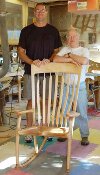 David Hoopes and Hal Taylor (Hal is in the light shirt)